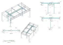 Detailed Tekla model output for fabrication planning